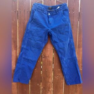 BANANA REPUBLIC work pants, relaxed tapered fit 32S